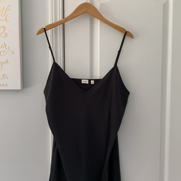 Wilfred Only Slip Satin Midi Dress size XL black classic elegant‎ - Picture 13 of 14